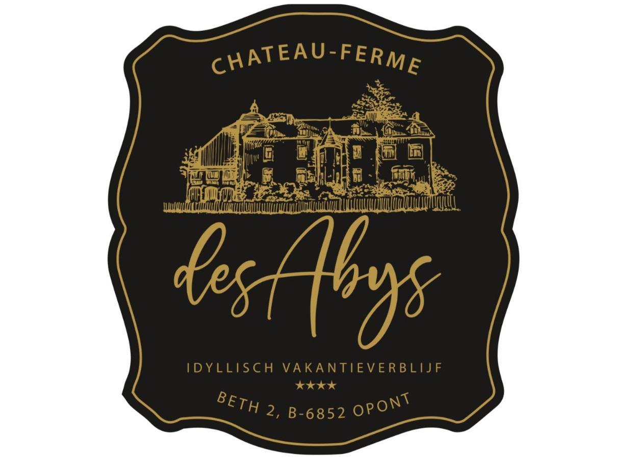 Chateau-Ferme Des Abys Paliseul Zewnętrze zdjęcie